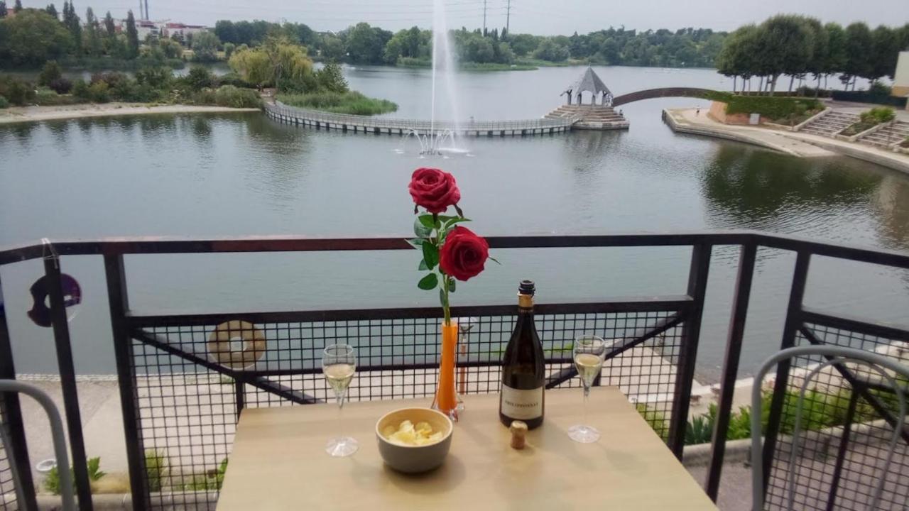 Vue Exceptionnelle Sur Le Lac Créteil Eksteriør billede